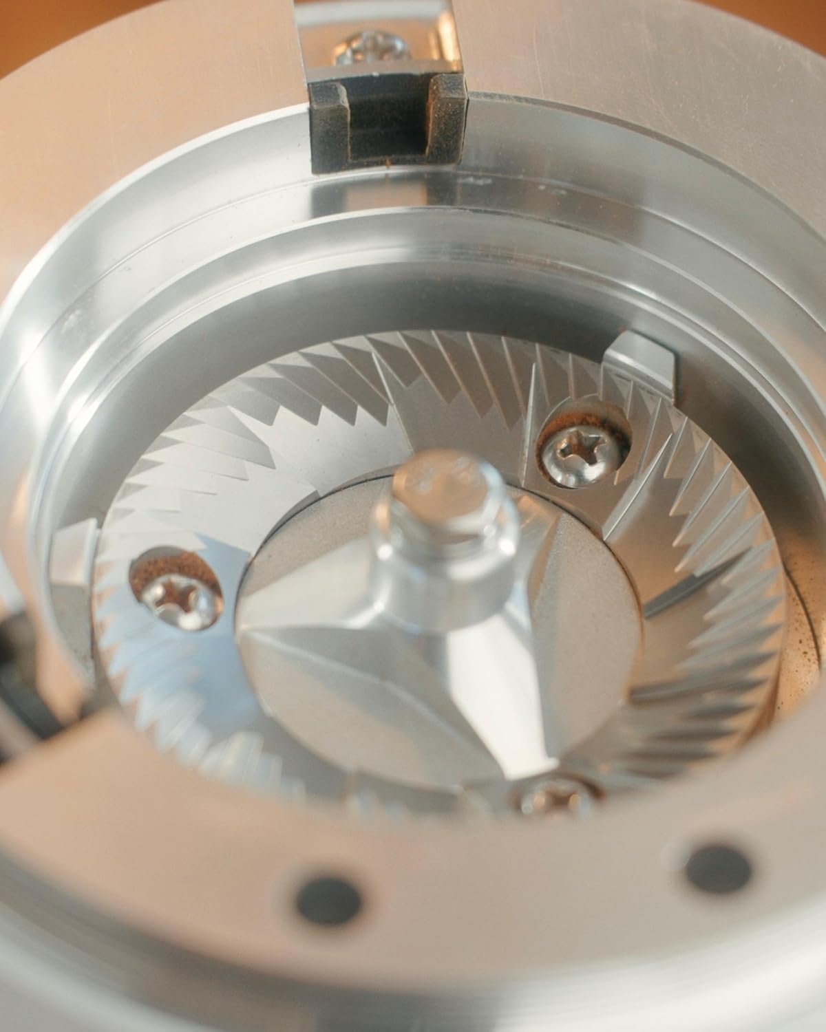 Turin DF64 Gen 2 Single Dose Coffee Grinder - 64Mm Flat Burrs, Black or White, Stainless Steel or DLC Burrs, Low Retention, Stepless Adjustment (Stainless Steel Burrs, Black)