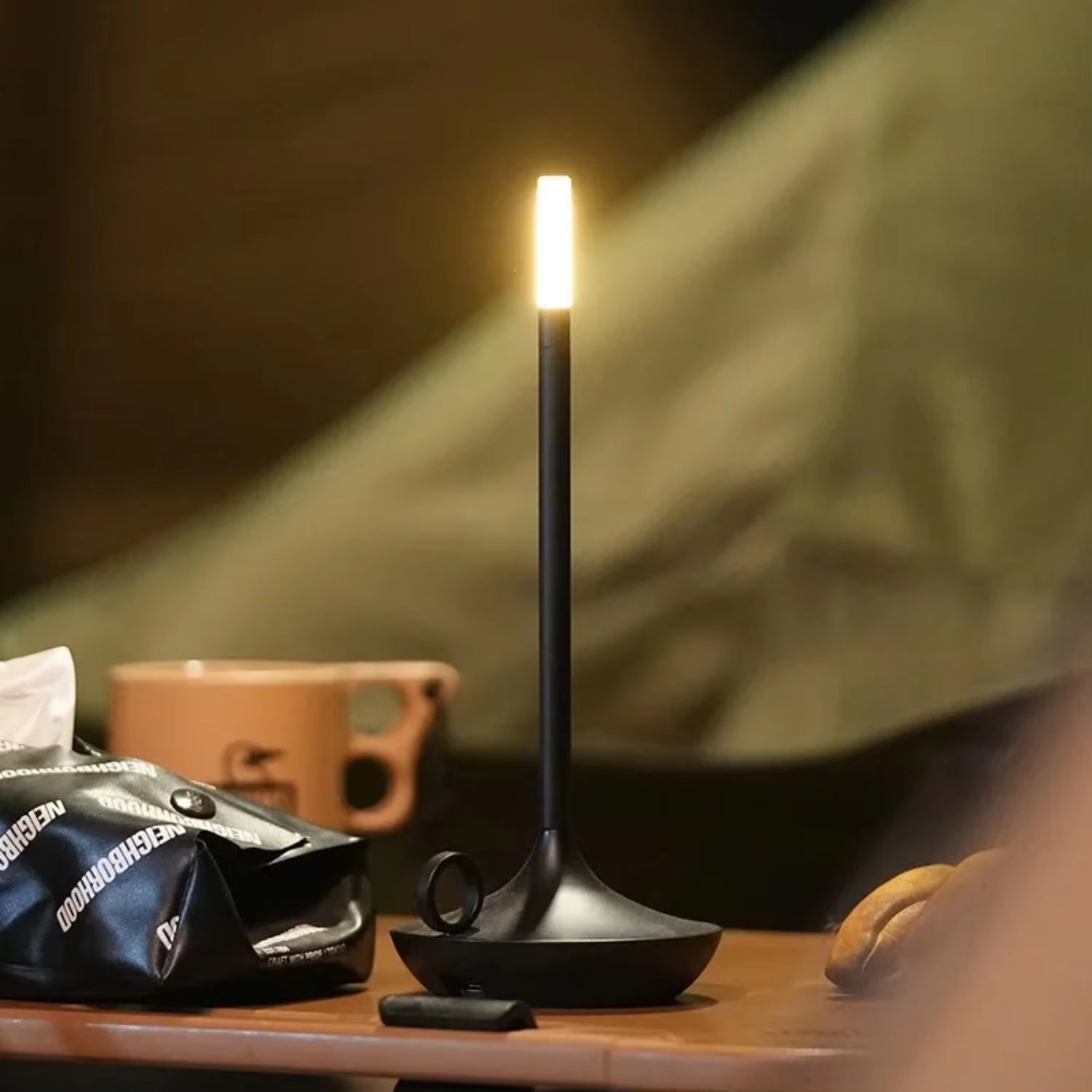 The Vienna Desk Lamp - Portable Wireless LED Desk Candle Lamp