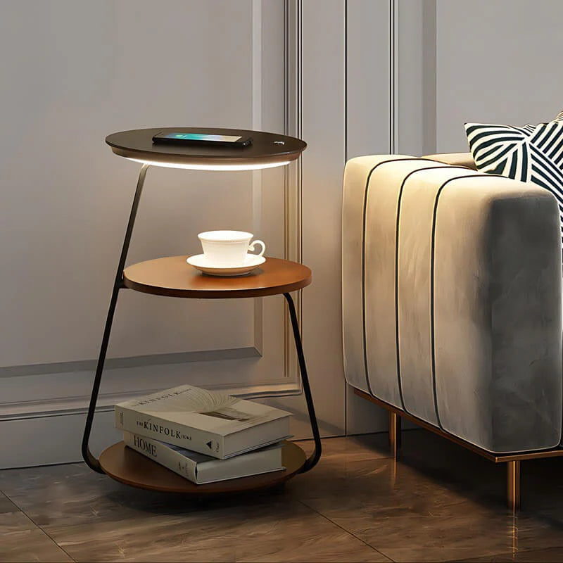Tribeca Smart Nightstand with Wireless Charger & Night Light
