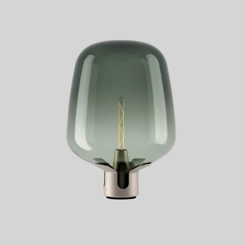 Luxury Glass Decorative Lamp - Smoke