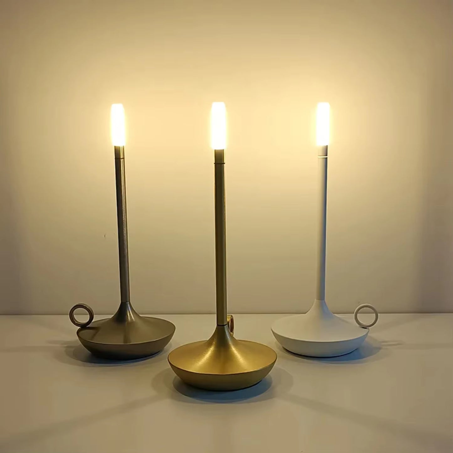 The Vienna Desk Lamp - Portable Wireless LED Desk Candle Lamp