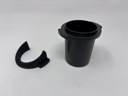 Turin DF64 Gen 2 Single Dose Coffee Grinder - 64Mm Flat Burrs, Black or White, Stainless Steel or DLC Burrs, Low Retention, Stepless Adjustment (Stainless Steel Burrs, Black)