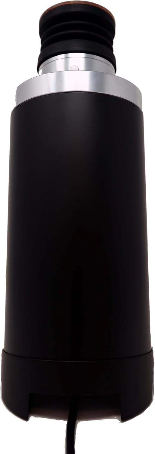 Turin DF64 Gen 2 Single Dose Coffee Grinder - 64Mm Flat Burrs, Black or White, Stainless Steel or DLC Burrs, Low Retention, Stepless Adjustment (Stainless Steel Burrs, Black)