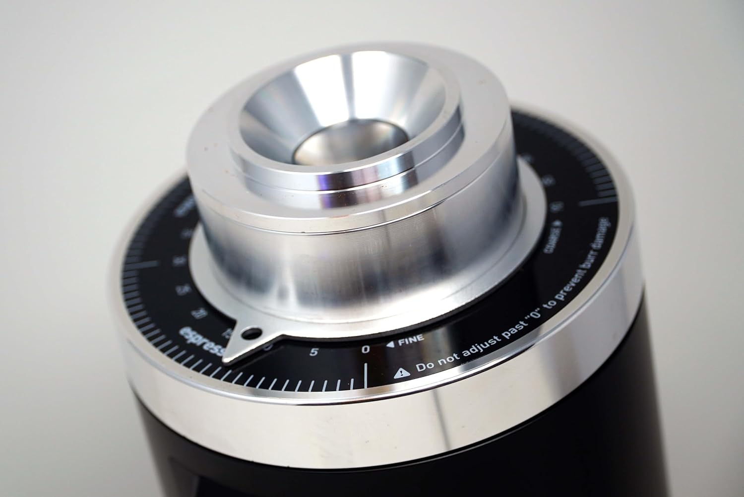 Turin DF64 Gen 2 Single Dose Coffee Grinder - 64Mm Flat Burrs, Black or White, Stainless Steel or DLC Burrs, Low Retention, Stepless Adjustment (Stainless Steel Burrs, Black)